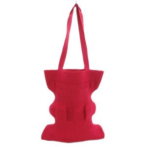 STRATA TOTE 1 トートバッグ 手提げ 肩掛け ニット ピンク /FF