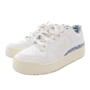 adidas Originals ×LIBERTY フォーラムボールドリバティ スニーカー シューズ ローカット 23.5 白 ホワイト
