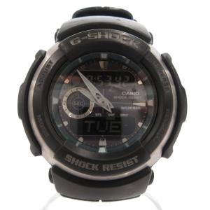 G-SPIKE アナデジ 腕時計 ウォッチ 2針 ブラック シルバーカラー G-300-3AJF /FF