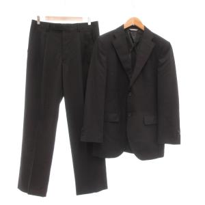 HOMME microfili mixed spum スーツ テーラードジャケット 背抜き パンツ スラックス