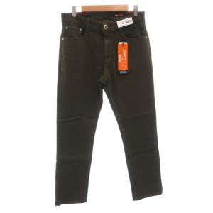 タグ付き JERSEYS WILD FIRE ストレートパンツ デニム ジーンズ 裏起毛 ストレッチ L