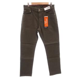 タグ付き JERSEYS WILD FIRE ストレートパンツ デニム ジーンズ 裏起毛 ストレッチ L