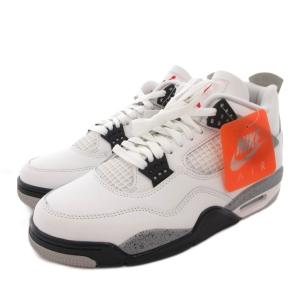 NIKE AIR JORDAN 4 RETRO WHITE CEMENT スニーカー