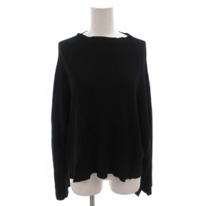 ISSEY MIYAKE カットソー 長袖 ハイネック 短丈 ショート 3 黒 ブラック /FF