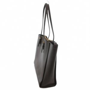 CHARLES & KEITH CHARLES&KEITH チャールズ&キース クラシックダブルハンドルトート バッグ 手提げ 肩掛け ロゴ レザー 茶 ブラウン /FF