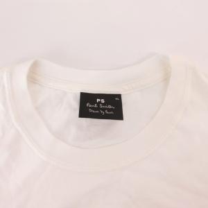 PAUL SMITH drawn by paul 美品 Tシャツ 半袖 カットソー プリント XL 白 ホワイト /MG