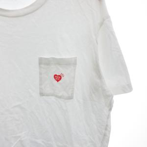 HUMAN MADE POCKET T-SHIRT Tシャツ 半袖 ロゴ ポケット M 白 ホワイト /FF