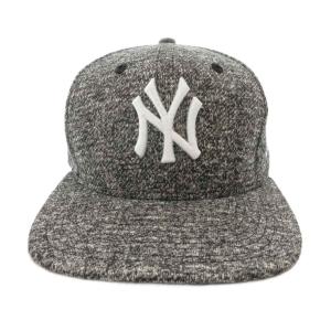 NEW ERA 9FIFTY ニューヨークヤンキース キャップ 帽子 ロゴ 刺繍 グレー /FF