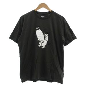 タグ付き さかざきちはる コラボ 組体操 Tシャツ 半袖 プリント M チャコール /MG