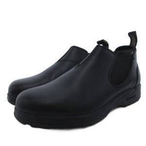 サイドゴアブーツ シューズ ローカット レザー Vibramソール 9 黒 ブラック /FF