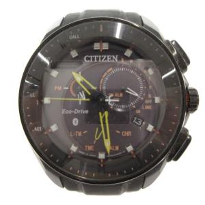 Eco-Drive Bluetooth 腕時計 ソーラー 文字盤ブラック W770-S113920