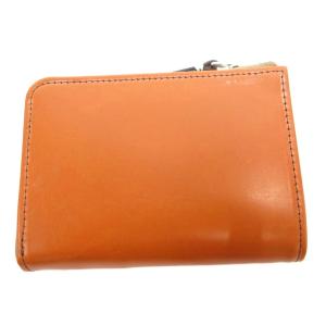 bridle L zip short wallet 二つ折り財布 ウォレット L字ファスナー レザー 茶