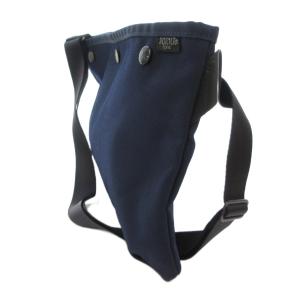 MUSETTE サコッシュ ショルダーバッグ 斜め掛け クロスボディ ロゴ 紺 