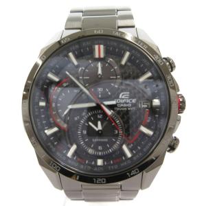 EDIFICE 腕時計 電波 ソーラー アナログ デイト ブラック EQW-A2000DC-1AJF