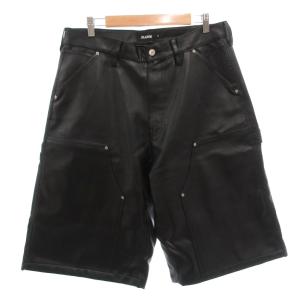 OLD ENGLISH FAUX LEATHER SHORT PANTS ショートパンツ ショーツ ハーフ
