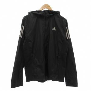 美品 ランニング オウン ザ ラン ジャケット ショート丈 短丈 Ｍ 黒 ブラック /MG