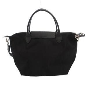 LONGCHAMPロンシャン　ルプリアージュネオ　2wayバッグ　黒ブラック ルプリアージュ ネオ 2WAY ショルダーバッグ トート ナイロン レザー