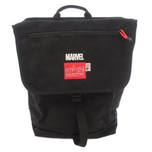 MARVEL リュックサック バックパック ロゴ プリント 黒 ブラック /FF
