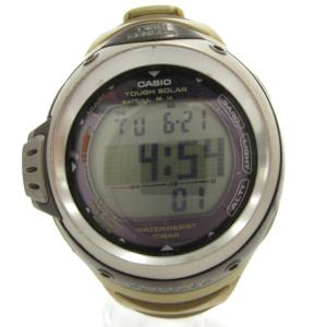 PRO TREK 腕時計 ウォッチ デジタル ソーラー ベージュ PRG-100J-5JF /FF