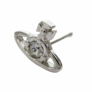 NANO SOLITAIRE SINGLE STUD シングルピアス オーブ シルバーカラー