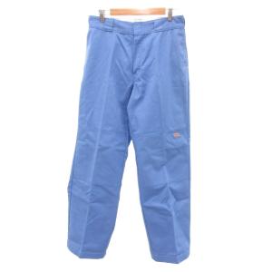 Loose Fit ワークパンツ ダブルニー 32 ライトブルー 85283 /JS