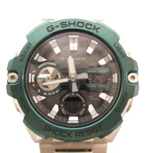 G-STEEL 腕時計 アナデジ 電波ソーラー GST-B400CD-1A3JF 文字盤ブラック