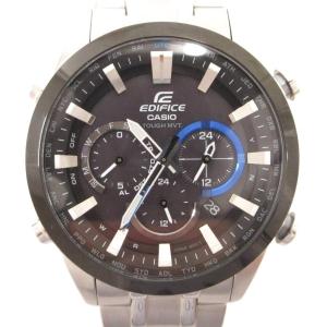 EDIFICE 腕時計 デイト マルチバンド6 電波ソーラー クロノグラフ EQW-T630JDB-1AJF