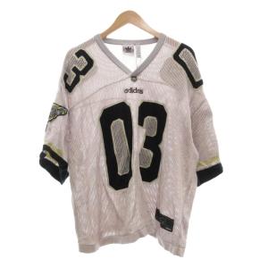 美品 Adilenium シーズン3 ニットサッカージャージー ゲームシャツ Vネック 半袖 L グレー
