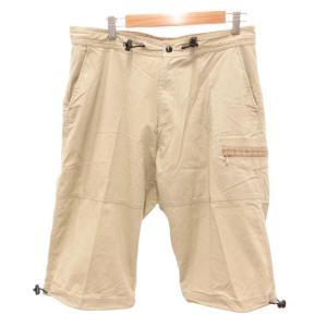カーゴパンツ ショーツ クロップド丈 ノバチェック 85 ベージュ /JS