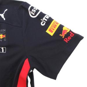 PUMA プーマ-ASTON MARTIN RED BULL RACING ポロシャツ 半袖 プリント