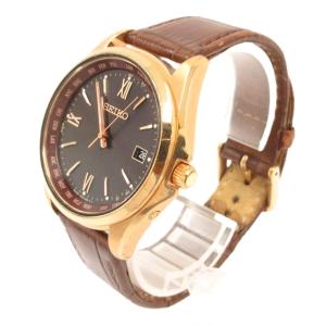 SEIKO セイコー-SELECTION 腕時計 デイト 電波ソーラー チタン SBTM298