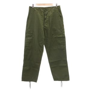 美品 TROUSERS ジャングルファティーグ カーゴパンツ M 日本製 ミリタリー トロピカル 2026
