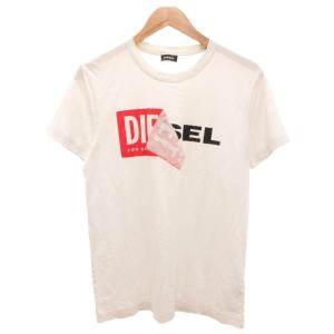 Tシャツ カットソー 半袖 ロゴ L 白 ホワイト /JS