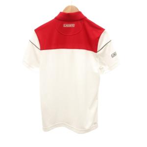 LACOSTE ラコステ-SPORT NOVAK DJOKOVIC ポロシャツ 半袖 ロゴ バイ