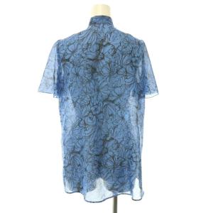 ANAYI アナイ-24SS ラインフラワープリントボウタイ ブラウス シャツ