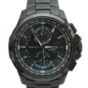OCEANUS 腕時計 デイト クロノグラフ 電波ソーラー ブラック OCW-T1000B-1AJF