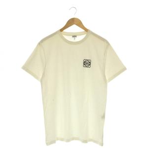 Tシャツ 半袖 アナグラム ロゴ クルーネック S 白 ホワイト /HS