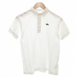 LACOSTE CHEMISE 3点セット ヴィンテージ ポロシャツ 半袖 鹿の子 ロゴ 40 42 白 ホワイト ピンク