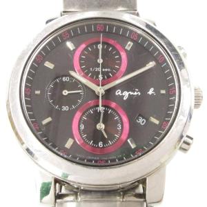 腕時計 7T92-0NL0 アナログウォッチ クォーツ クロノグラフ カレンダー シルバーカラー 文字盤ブラック