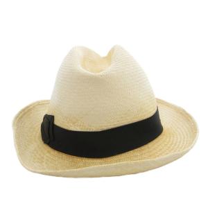 Borsalino パナマキートハット ストローハット 中折 60 キナリ /UO