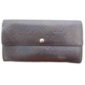 M65175 モノグラムマット ポルトモネクレディ 長財布 二つ折り グレー /XZ