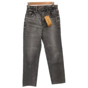 タグ付き HighWaist ANNETTE デニムパンツ ジーンズ カットオフ 23 グレー /FF