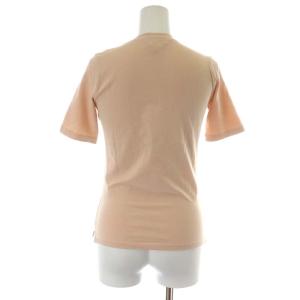 CELINE 旧ロゴ 金具柄 Tシャツ カットソー 半袖 コットン S ピンク