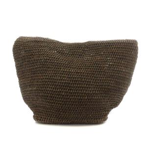 HELEN KAMINSKI ショルダーバッグ ラフィア 茶 ブラウン