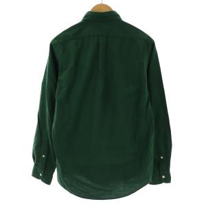 RALPH LAUREN CLASSIC FIT ボタンダウンシャツ 長袖 カジュアル ワンポイント S 緑 グリーン