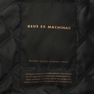 Deus Ex Machina スタジャン ナイロン ブルゾン ジャケット S 黒 ブラック