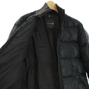 DUVETICA ダウンジャケット アウター ジップアップ 44 XL 黒 ブラック
