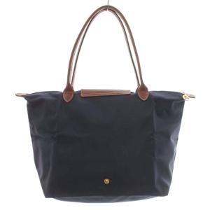 Longchamp プリアージュ トートバッグ ナイロン 鞄 紺 ネイビー