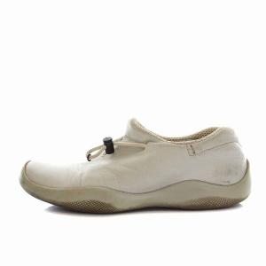PRADA SPORT スリッポン シューズ レザー ビブラムソール 35 22.5cm オフホワイト アイボリー