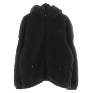 ホワイトレーベル RIMO HOOD FLEECE JACKET リモ フード フリース ジャケット アウター XL グレー